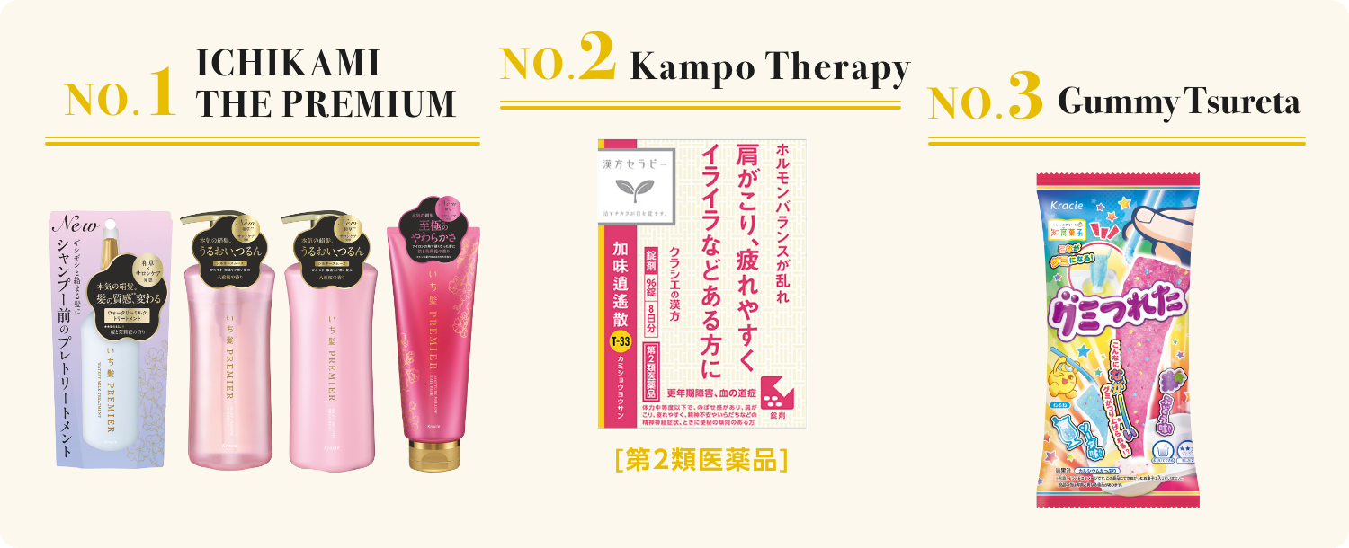 NO.1 COCONSUPER NO.2 Kampo Therapy NO.3 Custom★Komaking