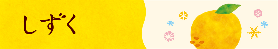 Shizuku brand site