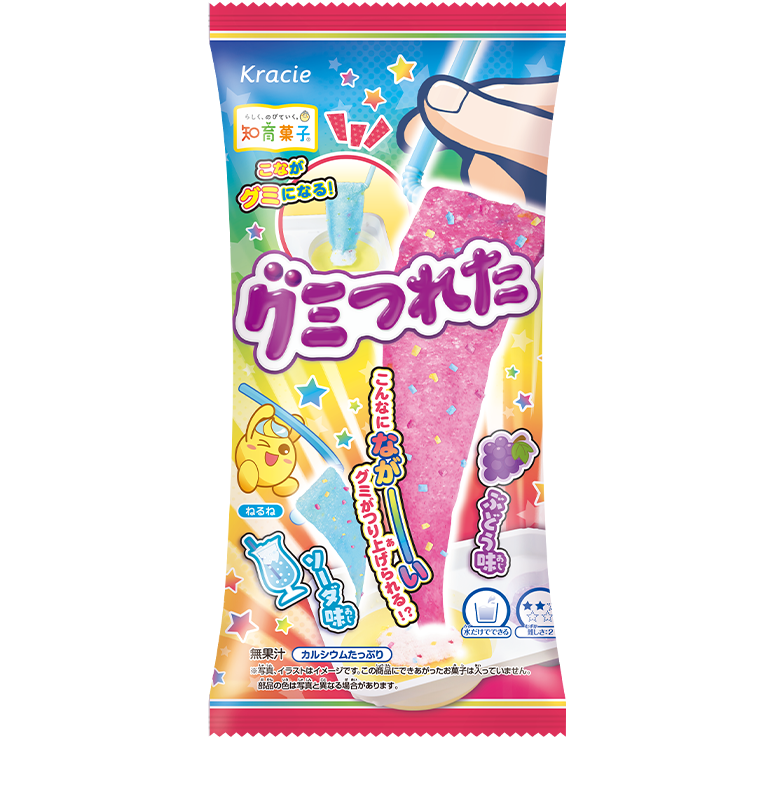 グミつれた ぶどう味&ソーダ味