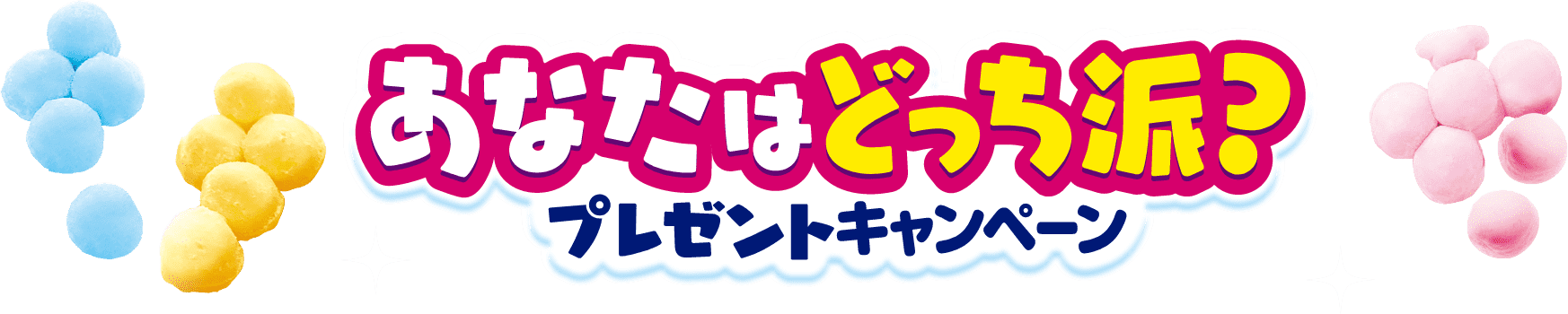 あなたはどっち派？プレゼントキャンペーン