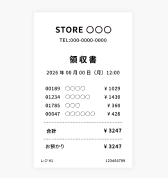 白い台の上