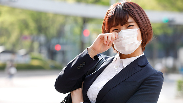 花粉症のくしゃみ、鼻水、鼻づまりなどの辛い症状は眠くなる成分が含まれていない漢方薬で乗り切ろう！