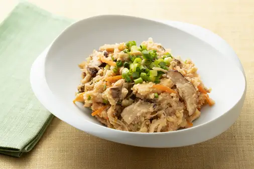 きのことおからの滋養炒り煮