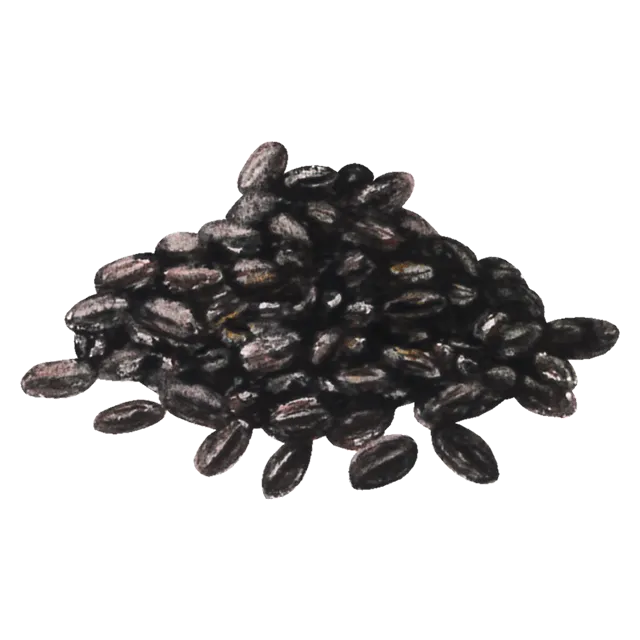 黒米のイラスト