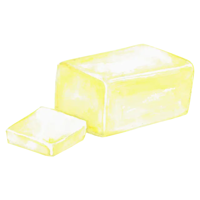 バターのイラスト