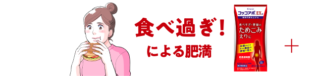 食べ過ぎに！による肥満