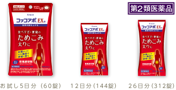 コッコアポEX錠 パッケージ変更前