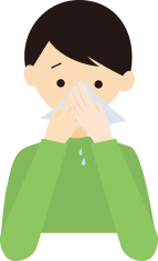 花粉症について。