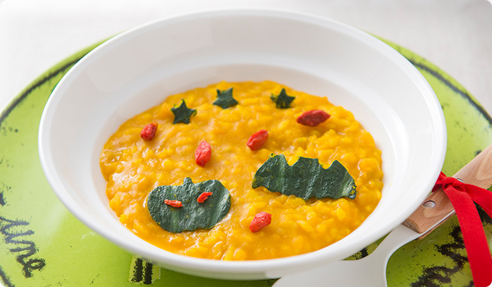 かぼちゃのハロウィン粥