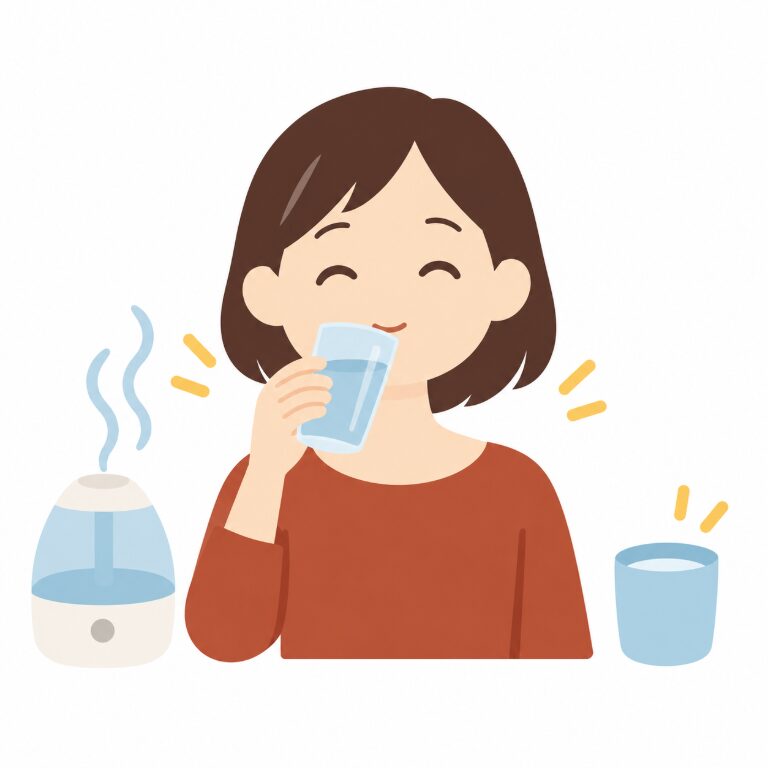 痰(たん)がからむときの対処法