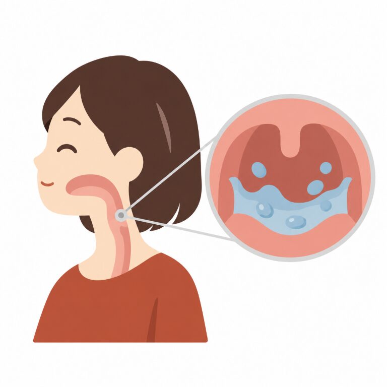 「ずっと痰(たん)がある」と感じるとき、のどで何が起きている？