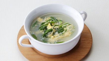 ニラ玉スープ イメージ