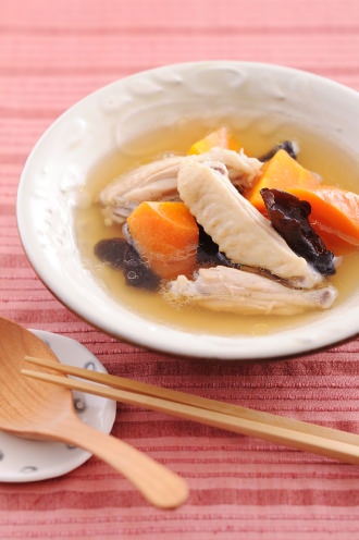 手羽中ときくらげの中華風スープイメージ