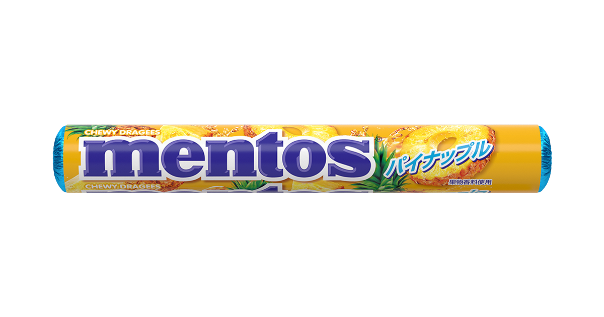 メントス パイナップル ｜ 商品紹介 ｜ クラシエ