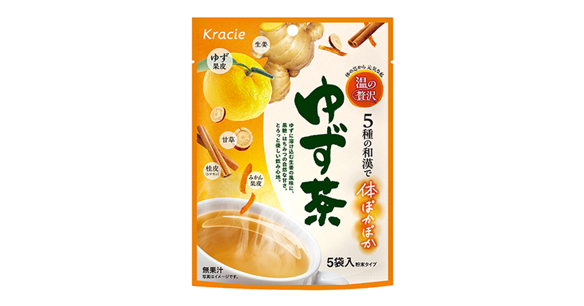 温の贅沢 ゆず茶 ｜ 商品紹介 ｜ クラシエ