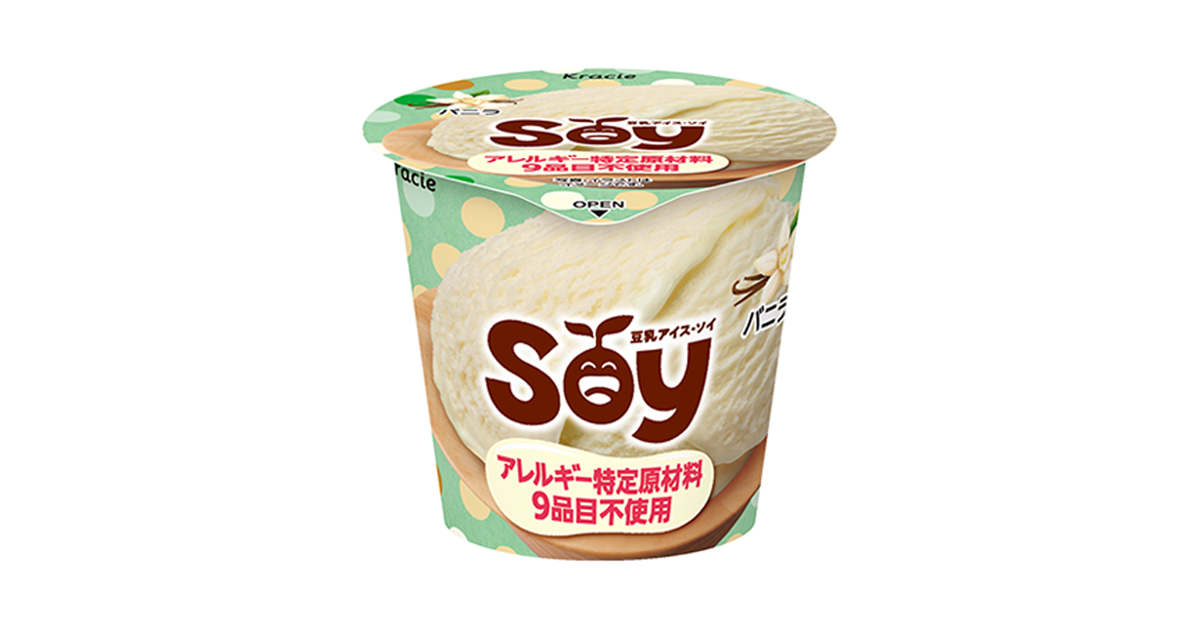 Soy バニラ ｜ 商品紹介 ｜ クラシエ