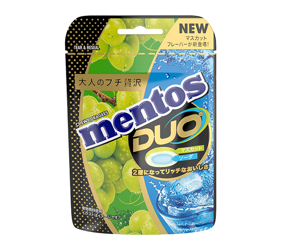 メントス DUO マスカット＆ソーダ