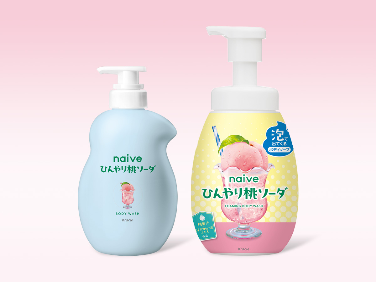 トイレタリー】洗う成分100％植物生まれの「ナイーブ」ボディソープ