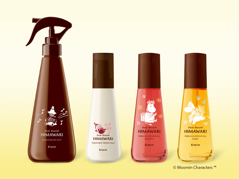 トイレタリー】「ディアボーテ HIMAWARI」×「ムーミン」コラボ商品