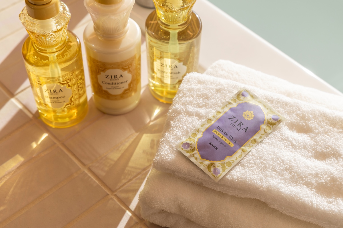 トイレタリー】～宿泊・温浴施設向けアメニティブランド～「ZIRA