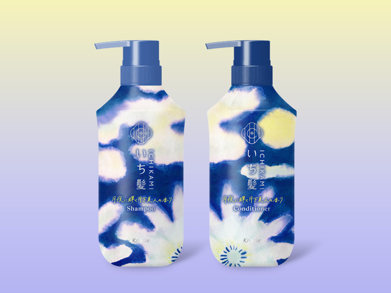 数量限定 いち髪 月下美人の香り シャンプー＆コンディショナー＆オイルセラム トイレタリー】◎秋限定「月夜に輝く月下美人の香り」シャンプー