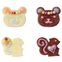 クマのクッキー画像