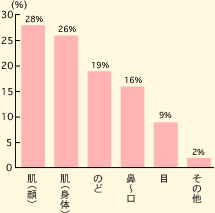 ���i��j28% ���i�g�́j26% �̂�19% �@�`��16% ��9% ���̑�2%