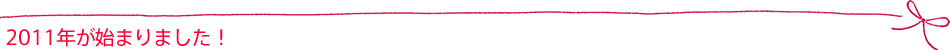 2011Nn܂܂I